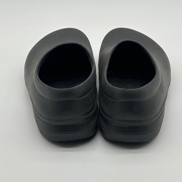 Crocs Slip Resistant Shoes On The Clock Work Clogs Black Slip On Mens 8 W 10 - Picture 6 of 11